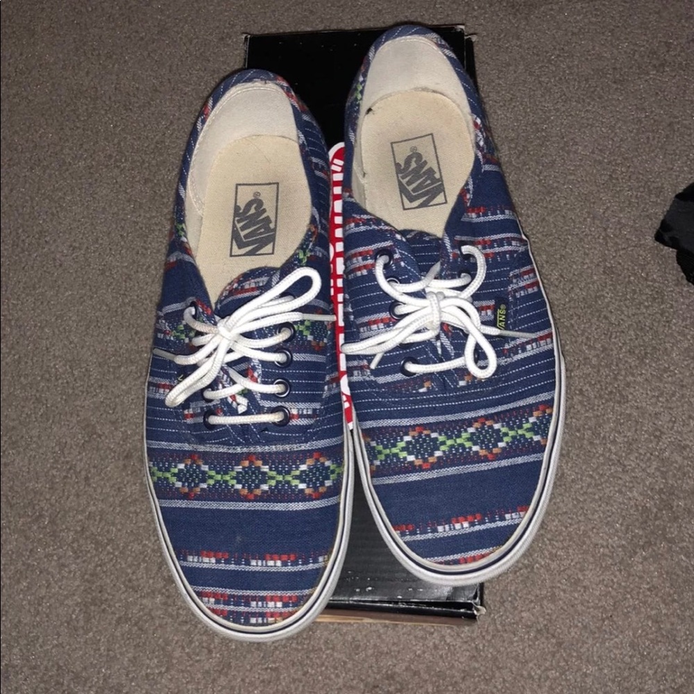 Vans tribal print